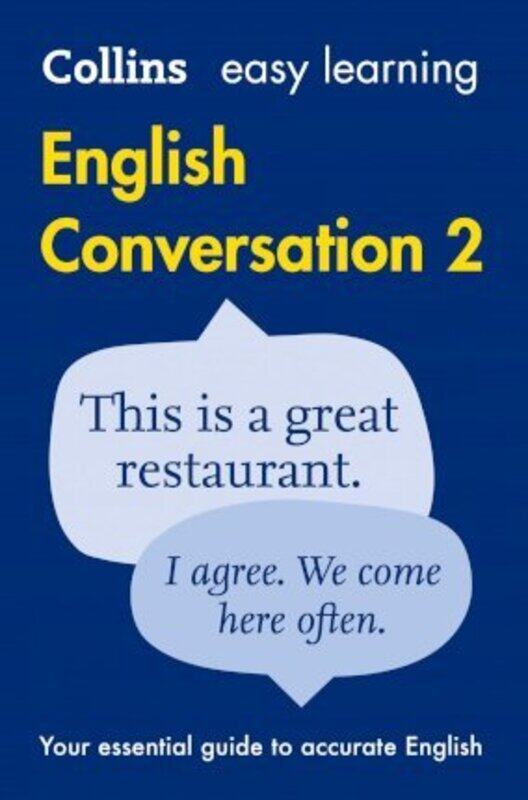 

Easy Learning English Conversation Book 2: Your essential guide to accurate English (Collins Easy Le.paperback,By :Collins Dictionaries