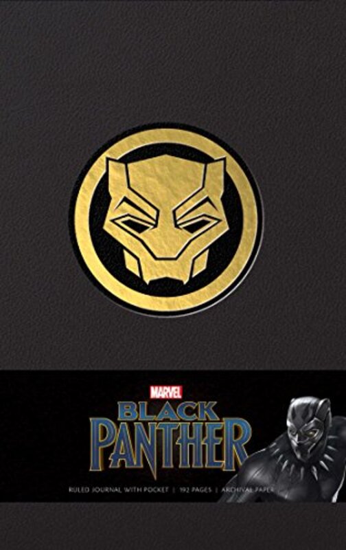 Marvel's Black Panther Hardcover Ruled Journal, Hardcover Book, By: Insight Editions
