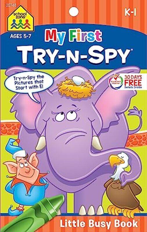 

My First Try-N-Spy Little Busy Book , Paperback by School Zone