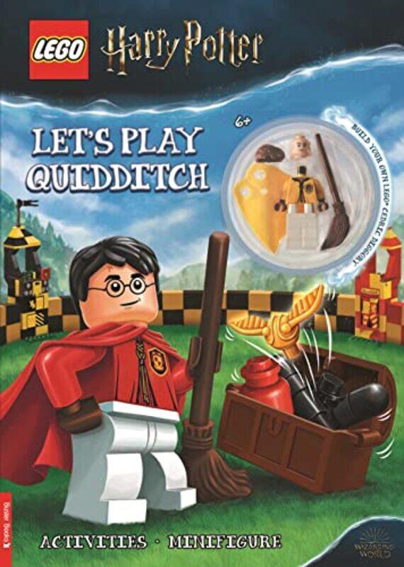 

Lego Harry Potter Lets Play Quidditch Activity Book With Cedric Diggory Minifigure By Buster Bookslego...Paperback