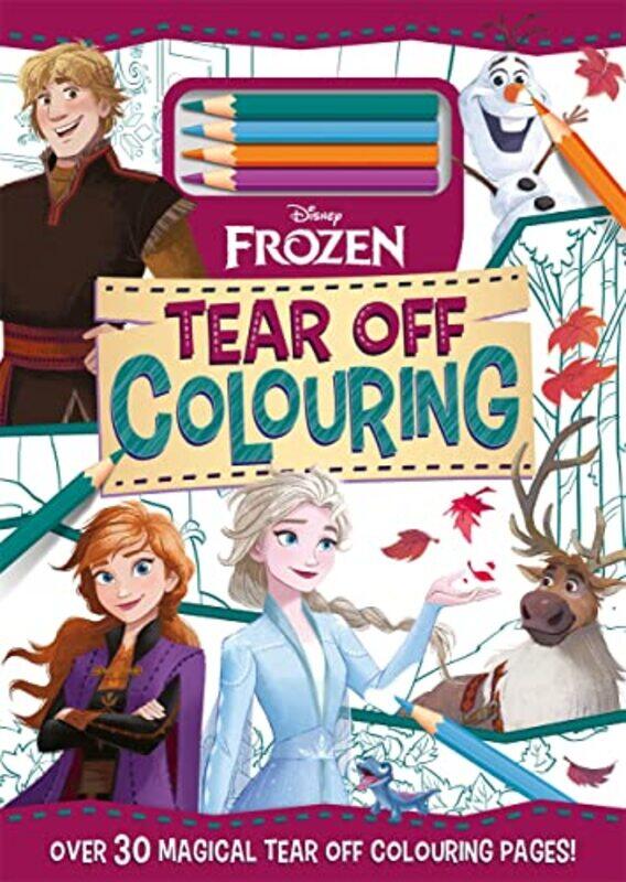 

Disney Frozen Tear Off Colouring by Walt Disney-Paperback