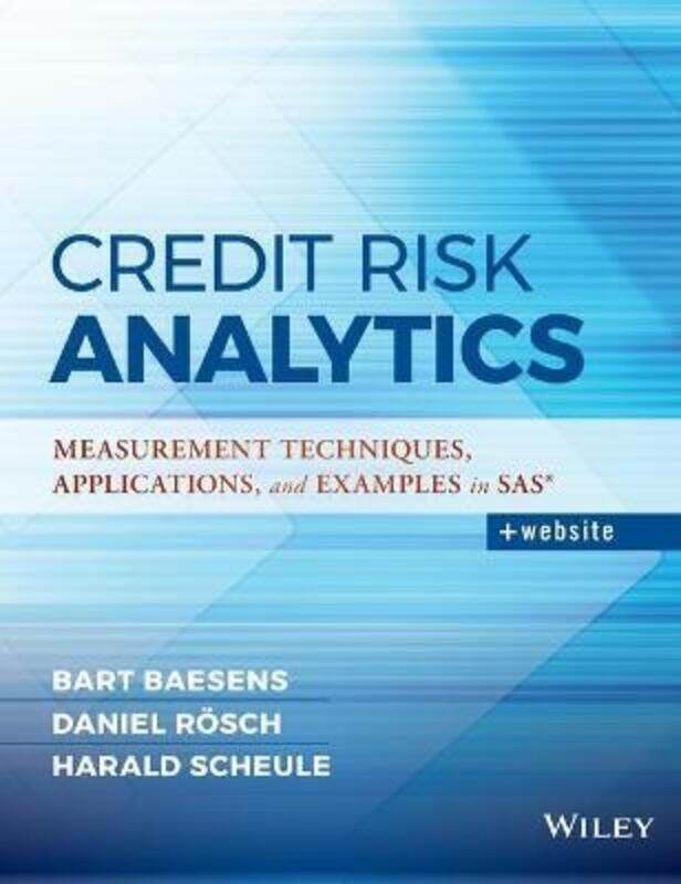 

Credit Risk Analytics.Hardcover,By :Bart Baesens