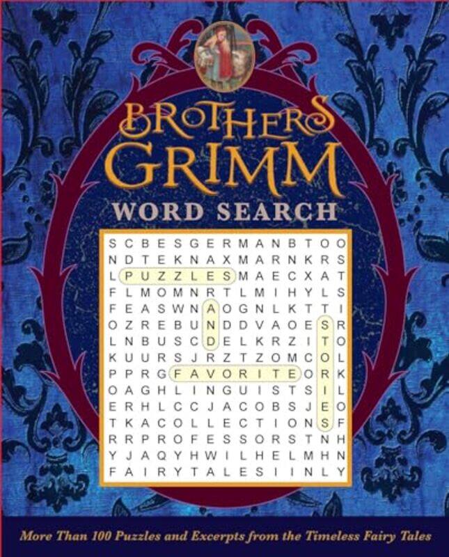 

Brothers Grimm Word Search By Editors Of Thunder Bay Press - Paperback