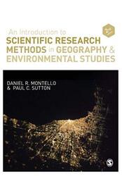 An Introduction to Scientific Research Methods in Geography and Environmental Studies.paperback,By :Montello, Daniel R.
