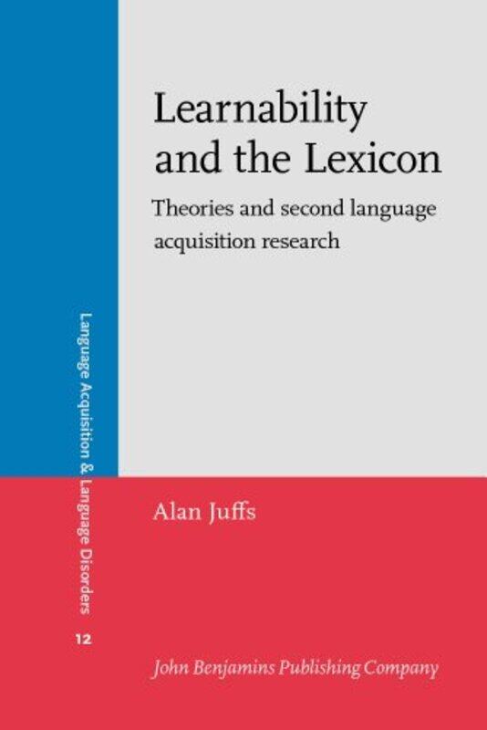 

Learnability and the Lexicon by Martha E H Rustad-Hardcover