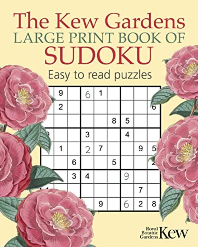 The Kew Gardens Large Print Book of Sudoku by Saunders, Eric Paperback