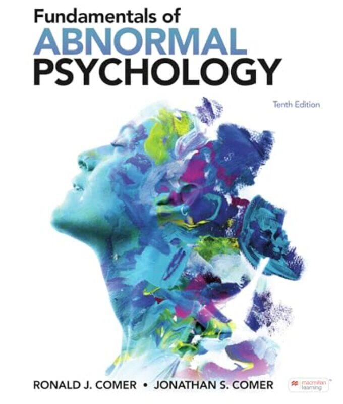 

Fundamentals of Abnormal Psychology International Edition by Ronald ComerComer Jonathan-Paperback