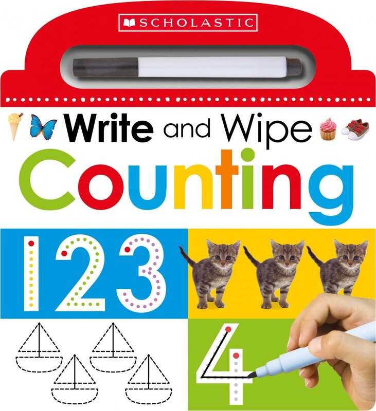Write and Wipe: Counting, By: Scholastic