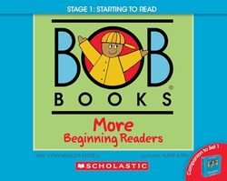 Bob Books More Beginning Readers Hardcover Bindup Phonics Ages 4 And Up Kindergarten Stage 1 by Kertell, Lynn Maslen..Paperback