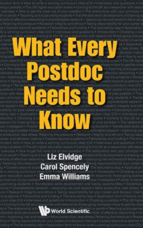 

What Every Postdoc Needs To Know by Shi Ji-Hardcover