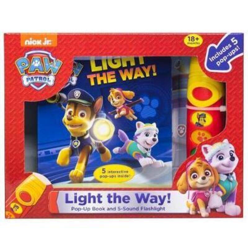 

Paw Patrol Light the Way Flashlight Adventure Box,Hardcover, By:PI Kids