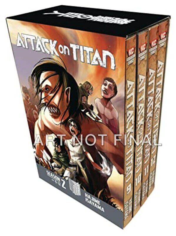 

Attack On Titan Season 2 Manga Box Set,Paperback,By:Isayama, Hajime