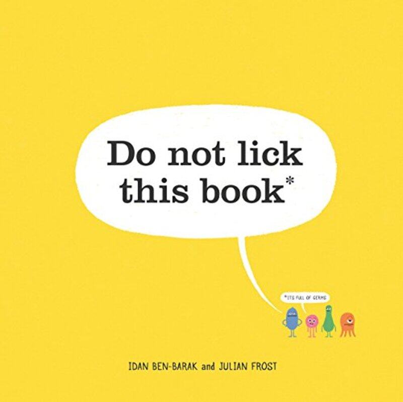 

Do Not Lick This Bk By Ben Barak Idan - Hardcover