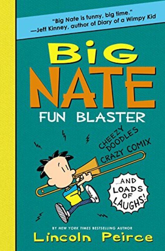 

Big Nate: Fun Blaster: Cheezy Doodles, Crazy Comix, and Loads of Laughs! (Big Nate Activity Book), Paperback Book, By: Lincoln Peirce