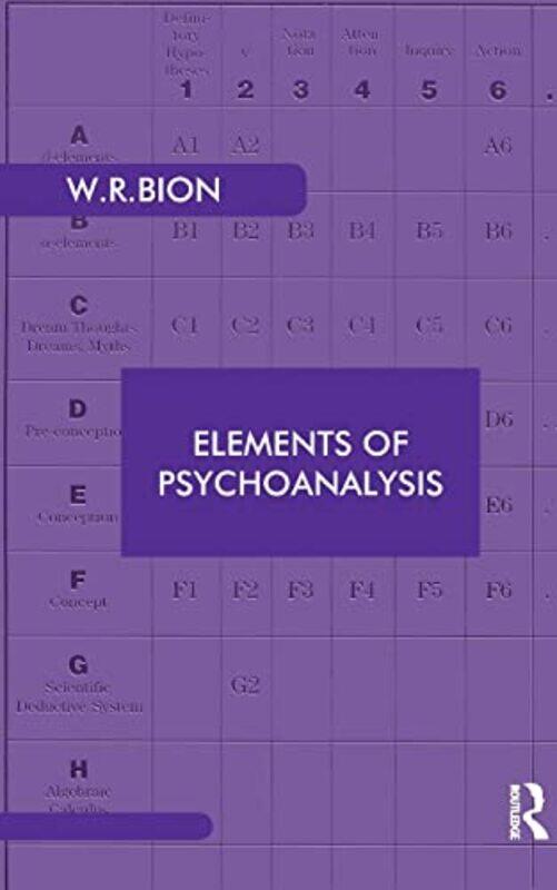 

Elements of Psychoanalysis by Wilfred R Bion-Paperback
