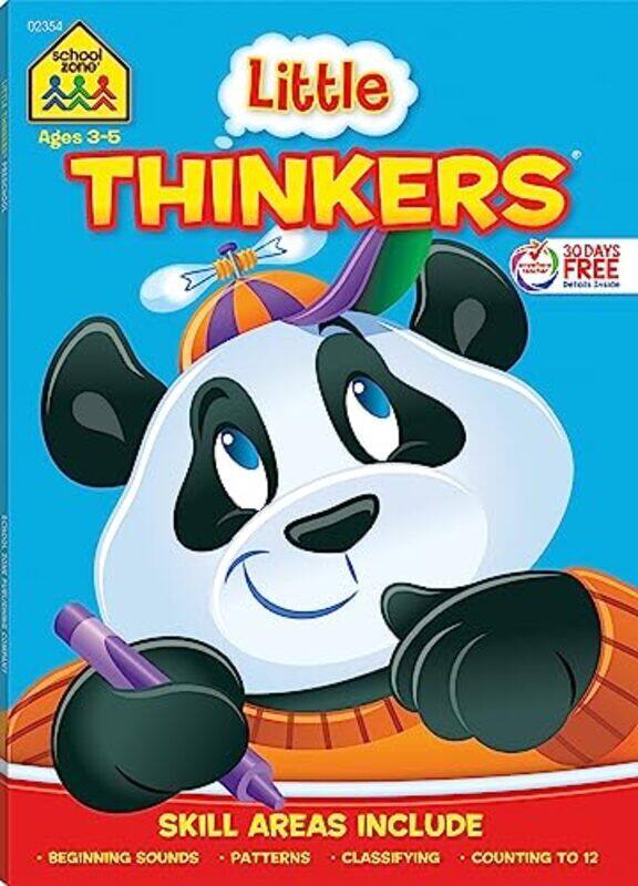 

Little Thinkers Preschool Deluxe Edition Workbook,Paperback by Joan Hoffman