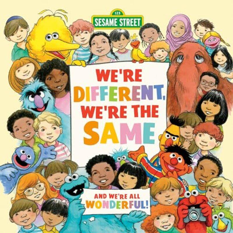 

Sesame St Bd Were Different Were The Sam By Board - Hardcover