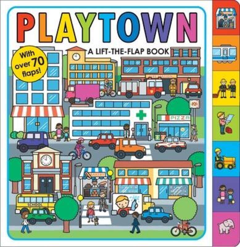 

Playtown: A Lift-The-Flap Book.paperback,By :Priddy, Roger