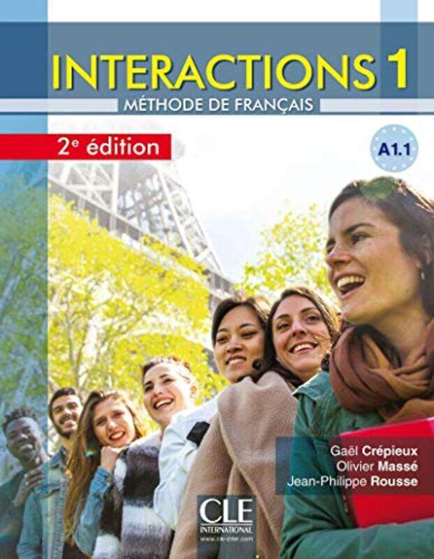 

Interactions 1 Niveau A1 1 2Ed by Crepieux Masse Paperback