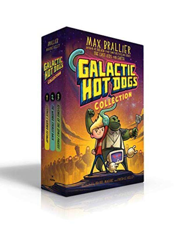 

Galactic Hot Dogs Collection: Cosmoes Wiener Getaway; The Wiener Strikes Back; Revenge of the Space , Paperback by Brallier, Max - Maguire, Rachel - K