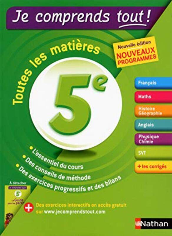 

Je Comprends Tout - Tout En Un 5Eme By Amor/Heras/Revil Paperback