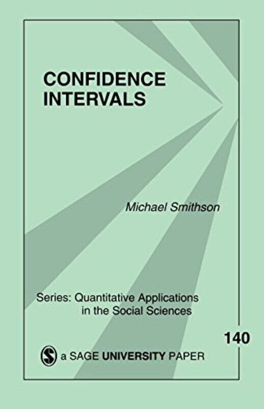 

Confidence Intervals by Mike University of Staffordshire UK Dent-Paperback