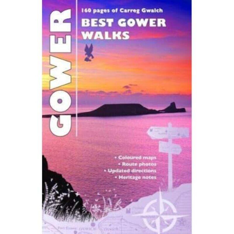 

Carreg Gwalch Best Walks Best Gower Walks by Llygad Gwalch CyfLlywarch ap Myrddin-Paperback