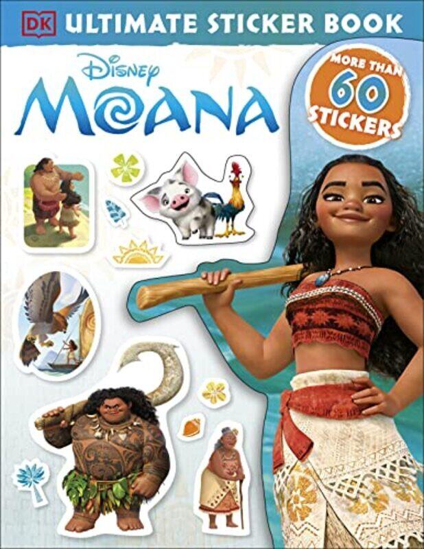 

Ultimate Sticker Book Disney Moana By DK Paperback