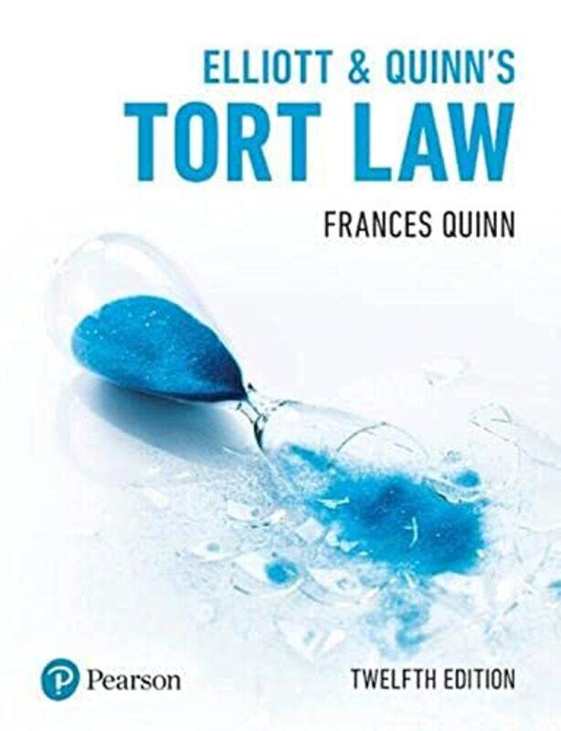 

Elliott & Quinns Tort Law By Quinn, Frances Paperback