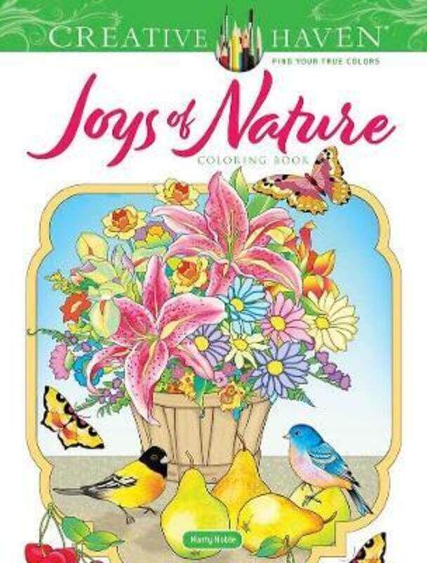 

Creative Haven Joys of Nature Coloring Book.paperback,By :Noble, Marty