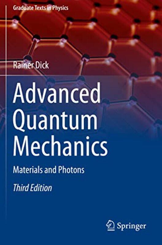 

Advanced Quantum Mechanics by Lauren Vanderbilt University Tennessee BentonAdam Monash University Victoria ClulowBain Monash University Victoria Attwo