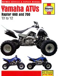Yamaha Raptor 660 & 700 Atvs (0112)