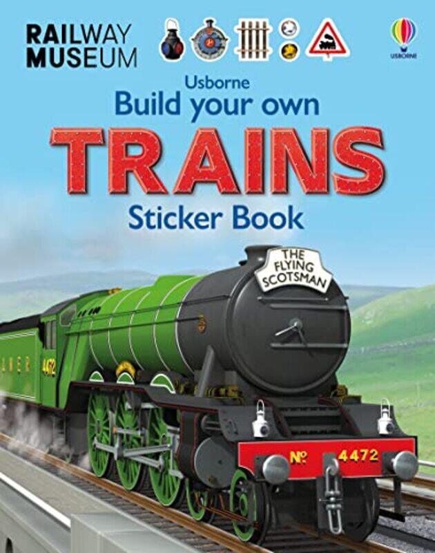 

Build Your Own Trains Sticker Book,Paperback by Tudhope, Simon - Mann, Adrian