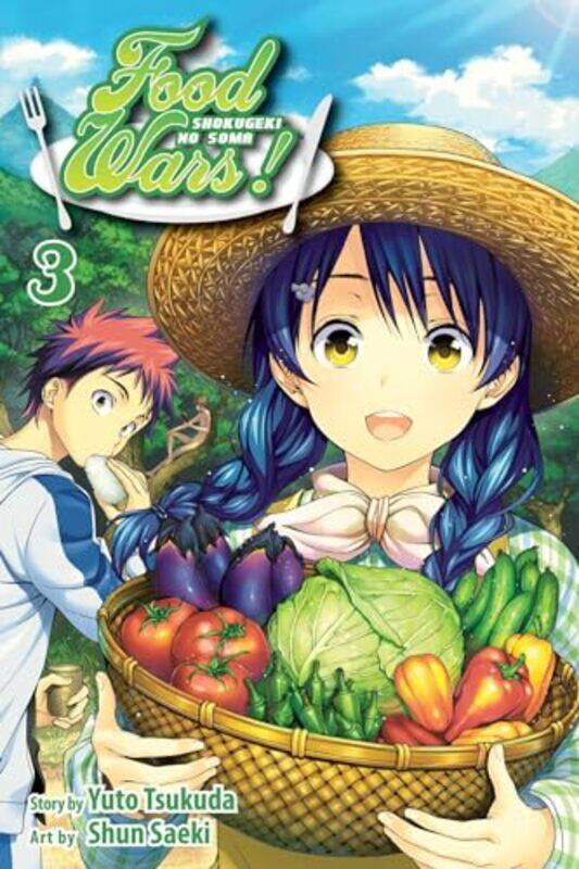 

Food Wars Shokugeki no Soma Vol 3 by Yuto TsukudaShun Saeki-Paperback