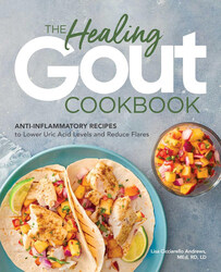The Healing Gout Cookbook, Paperback Book, By: Lisa Cicciarello Andrews