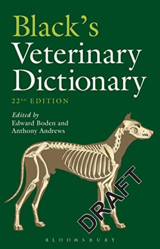 

Blacks Veterinary Dictionary by Kim Seng Eunoia Junior College Singapore ChanJeanne - Tan-Hardcover