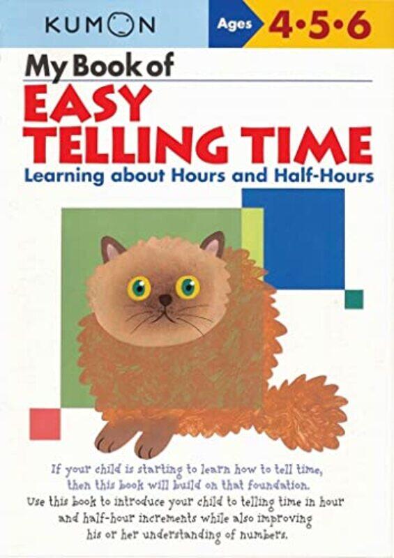 

My Book of Easy Telling Time Hours and HalfHours -Paperback