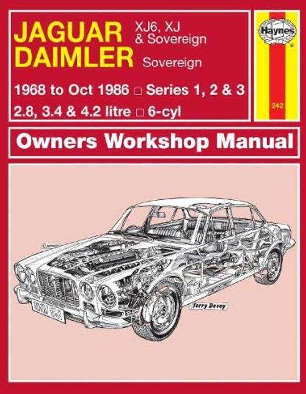 

Jaguar XJ6 XJ and Sovereign; Daimler Sovereign 68 Oct 86 Haynes Repair Manual by Haynes Publishing-Paperback