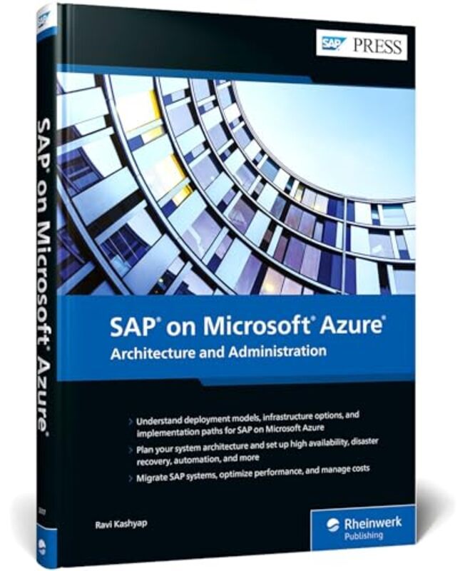 Sap On Microsoft Azure Architecture And Administration by Kashyap, Ravi -Hardcover