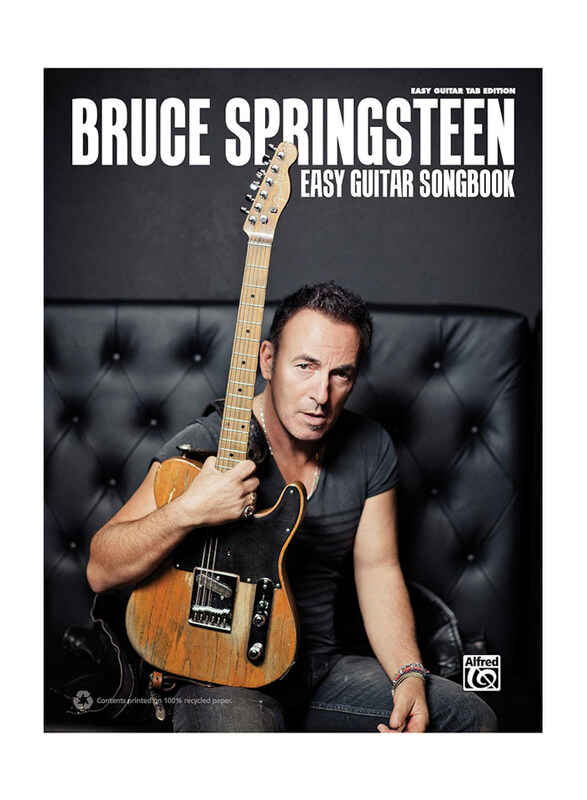 

Bruce Springsteen Easy Guitar Songbook: Easy Guitar TAB, Paperback Book, By: Bruce Springsteen