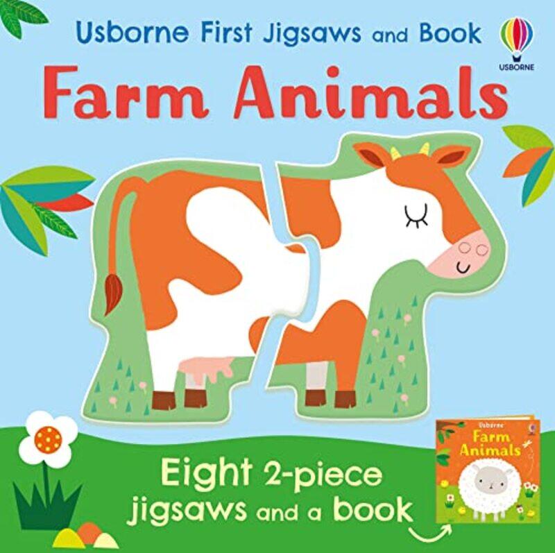 

Usborne First Jigsaws Farm Animals by Rob Nixon-Paperback