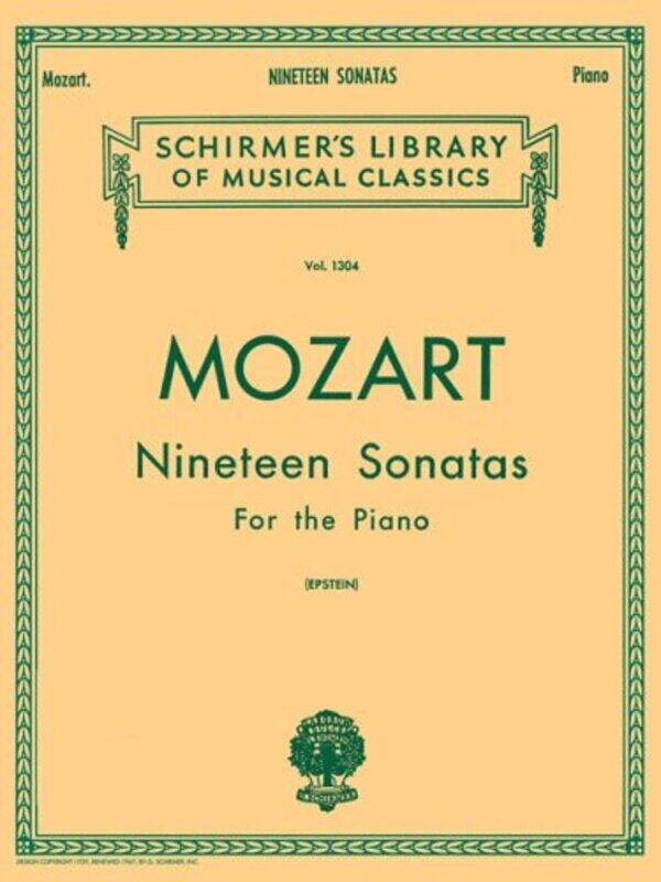 

Nineteen Sonatas For The Piano By Epstein Richard - Paperback