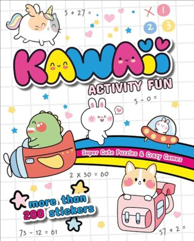 

Kawaii Activity Fun by White Star -Paperback