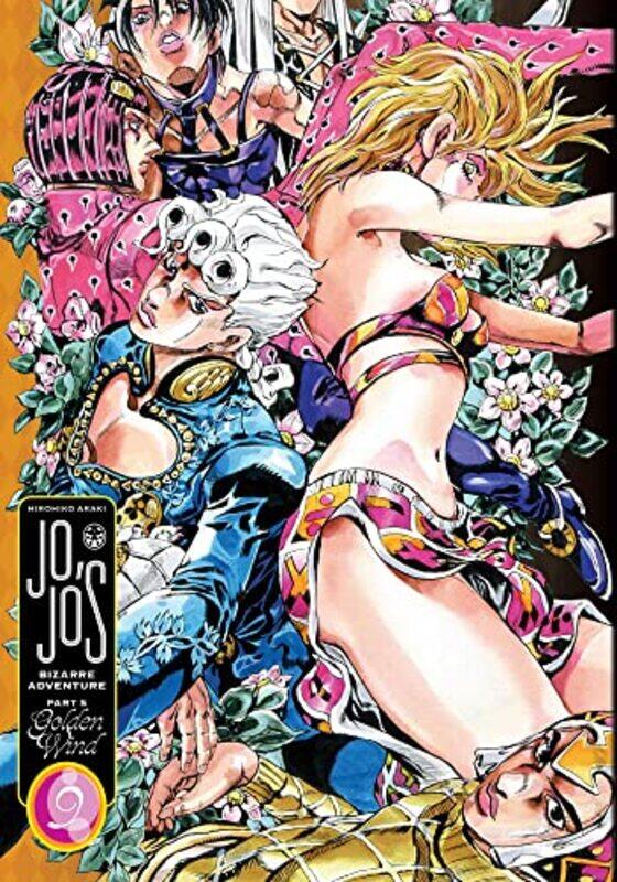 

Jojos Bizarre Adventure Part 5Golden Wind Vol. 9 by Hirohiko Araki -Hardcover