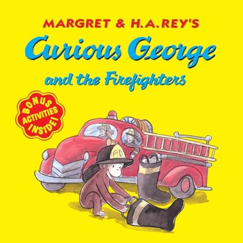 

Curious George And The Firefighters With Bonus Stickers And Audio By Rey, ,H.,A. Paperback