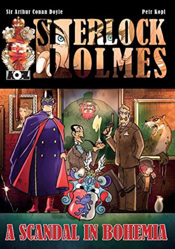 

A Scandal in Bohemia A Sherlock Holmes Graphic Novel by Petr Kopl-Paperback