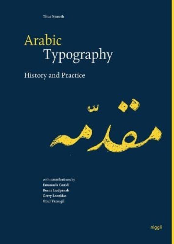 

Arabic Typography By Titus Nemeth Hardcover