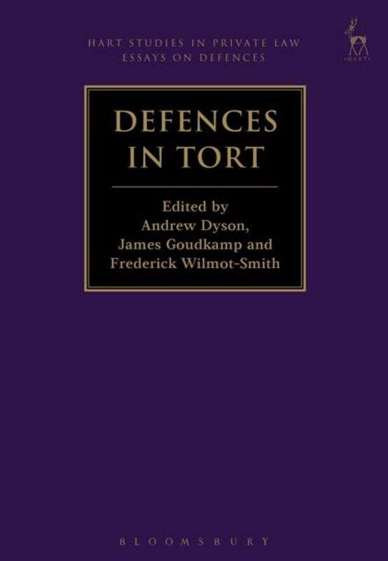 

Defences in Tort by Tony The Open University UK Bennett-Paperback