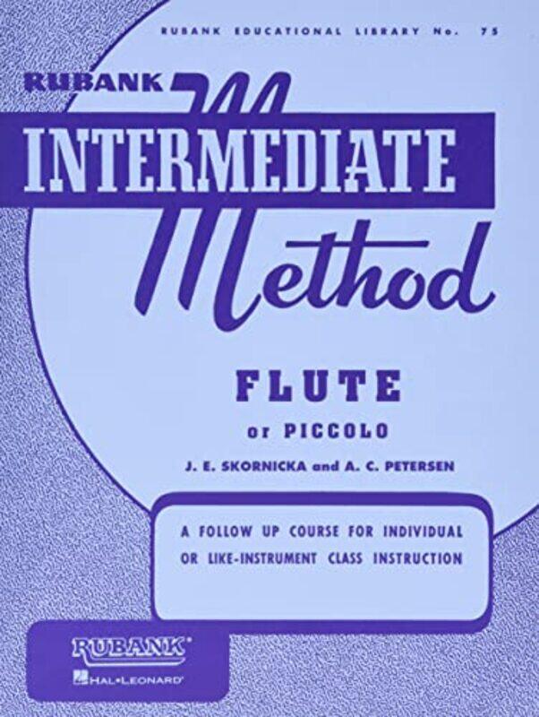 

Rubank Intermediate Method By Flute Piccolo - Paperback