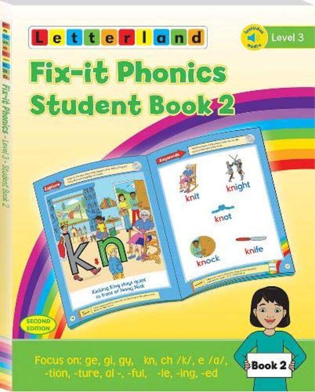 

Fixit Phonics Level 3 Student Book 2 2nd Edition by Brian W SalmonKirsten Brunner-Paperback